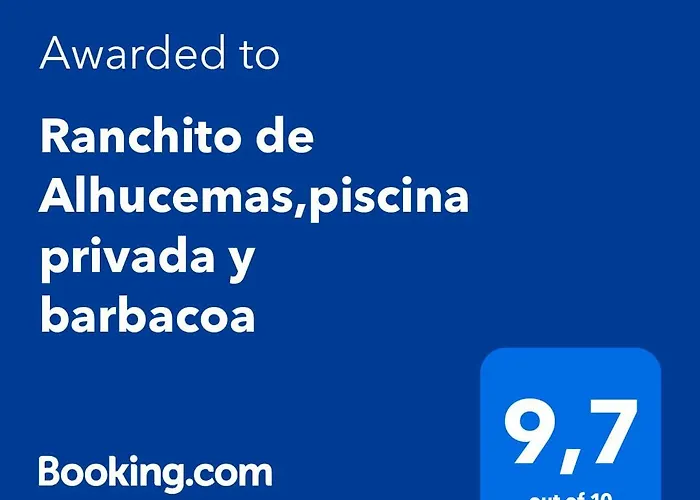 Ranchito De Alhucemas,Piscina Privada Y Barbacoa